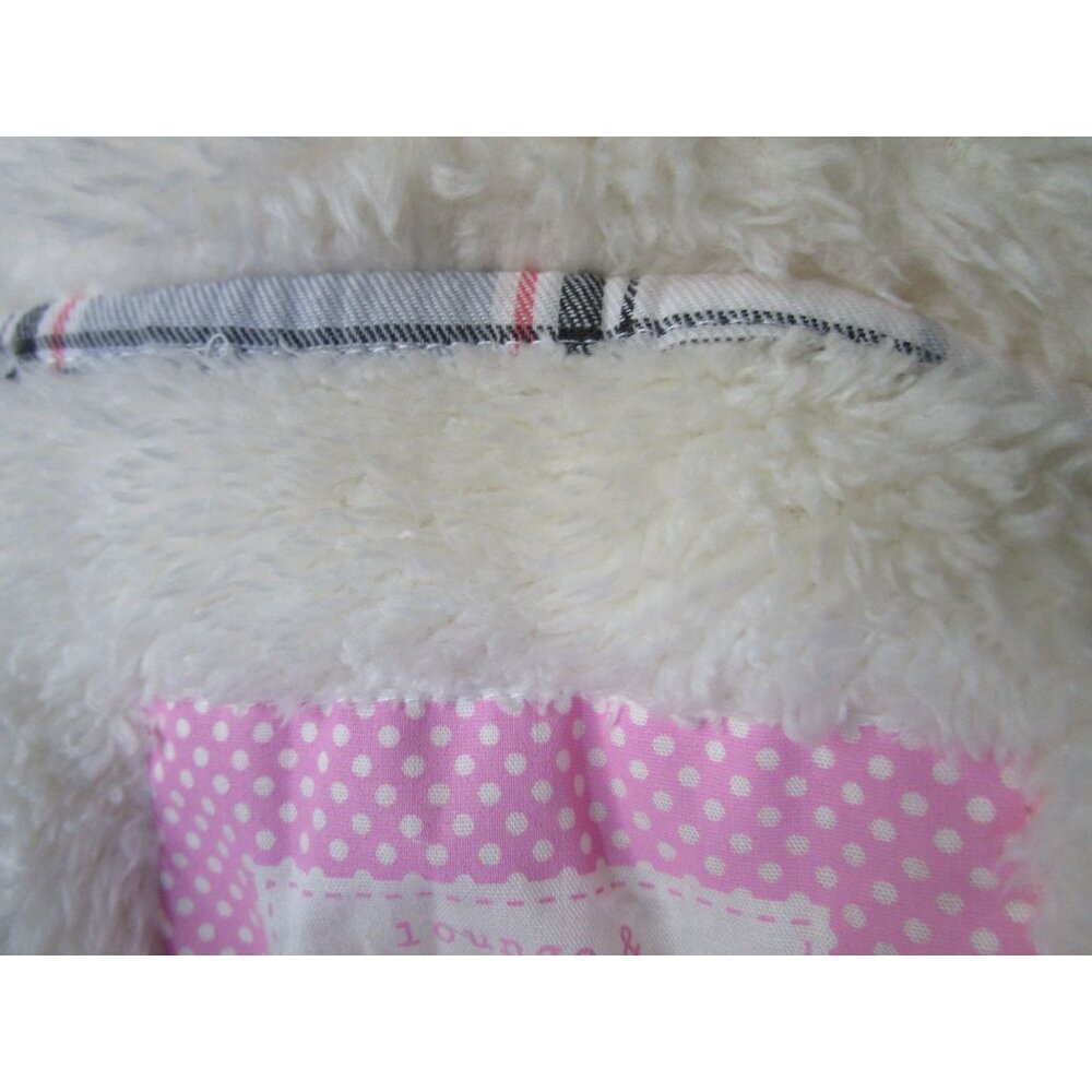 Panda Lounge Sleep Sherpa Hoodie Ears Pouch Pocket Debenhams Ladies 16 GUC - Picture 7 of 16